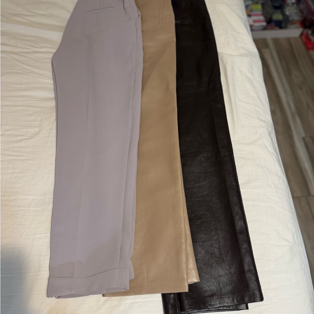Women’s Classic Aritzia Pants - Lilac, Tan, Brown